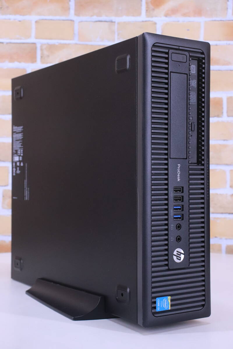 パソコン筐体 デスクトップ HP ProDesk 600 G1 SFF Corei3-4160 ＠3.60GHz メモリ4G HDD500G フォーマット済み OSなし 中古現状品■(F9079)の画像2