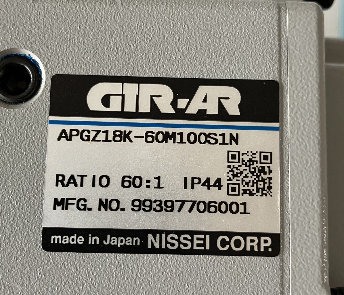 未使用品 NISSEI APGZ18K 60M100S1N_画像3