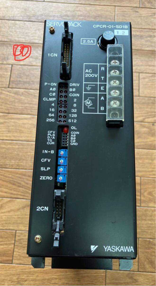 通電確認 YASKAWA CPCP-01-SD1B 電子部品 通電確認 YASKAWA CPCP-01-SD1B 電子部品