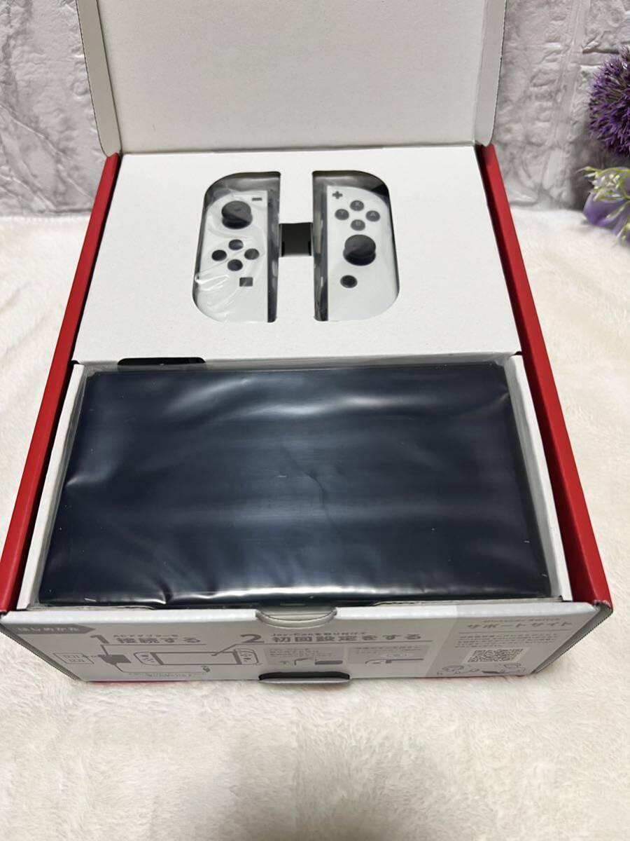 未使用】Nintendo Switch 有機EL本体 モデル ホワイト ピクミン 未使用】Nintendo Switch 有機EL本体 モデル ホワイト ピクミン