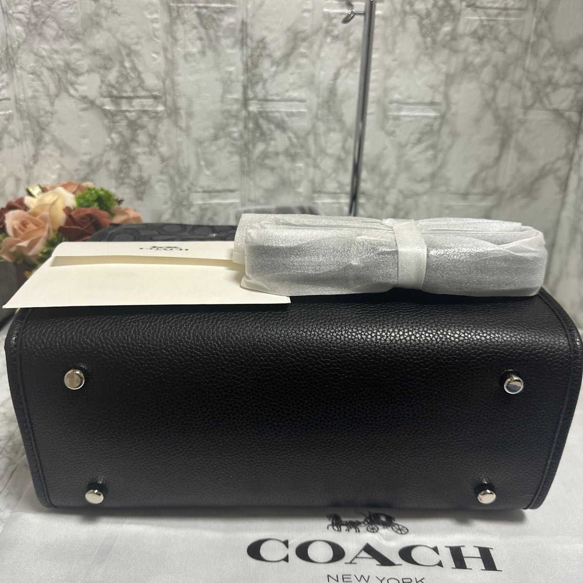 新品★COACH トートバッグ デンプシーキャリーオール4113