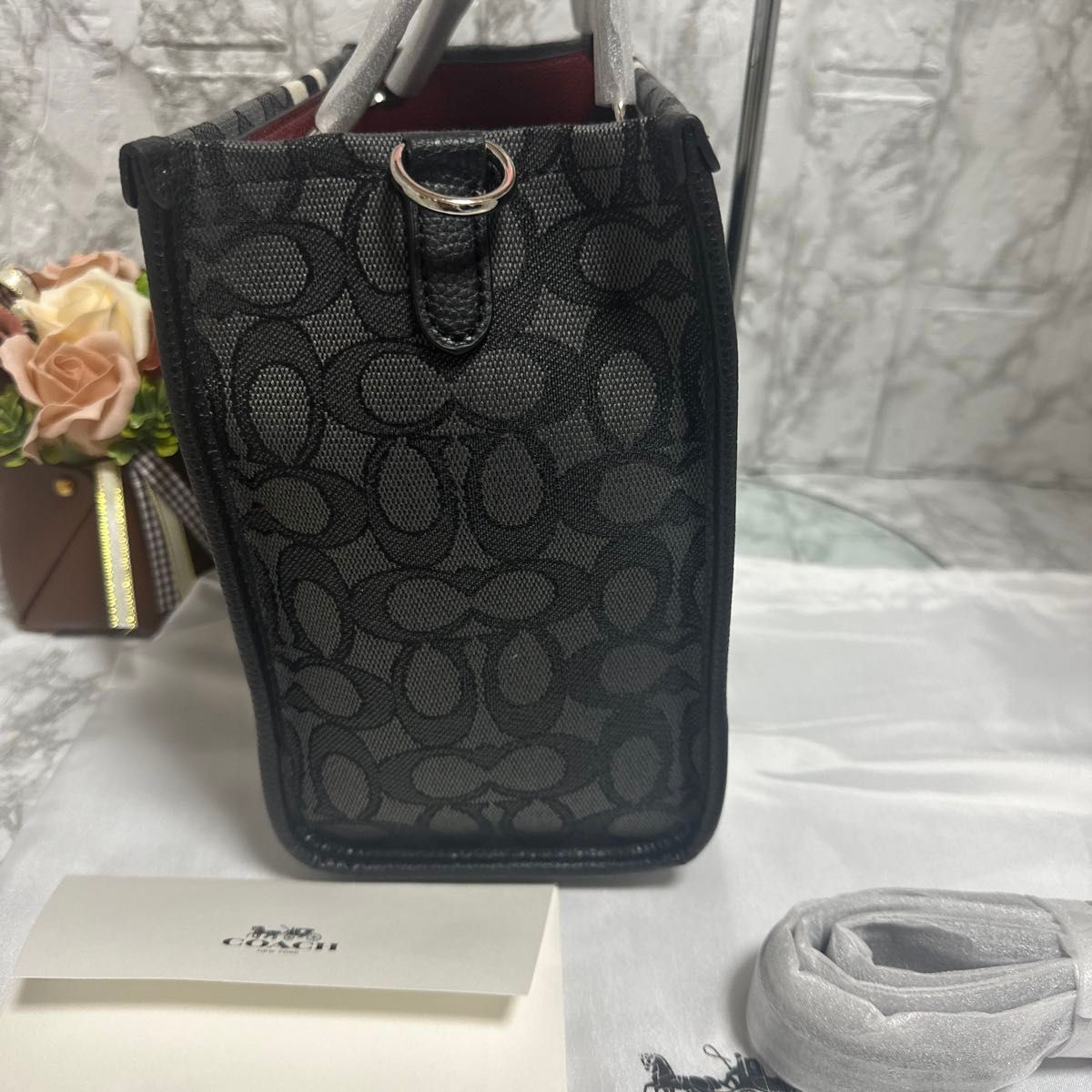 新品★COACH トートバッグ デンプシーキャリーオール4113