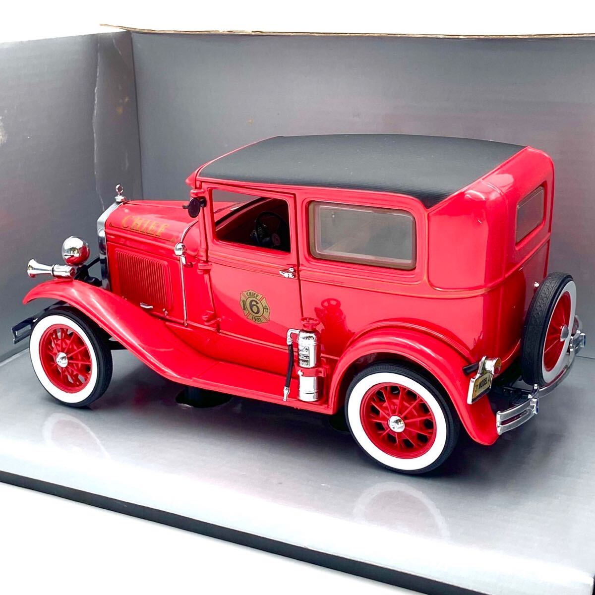 未展示 1931 Ford Model A Firemen Tudor モデル#44001 ミニカー の画像3