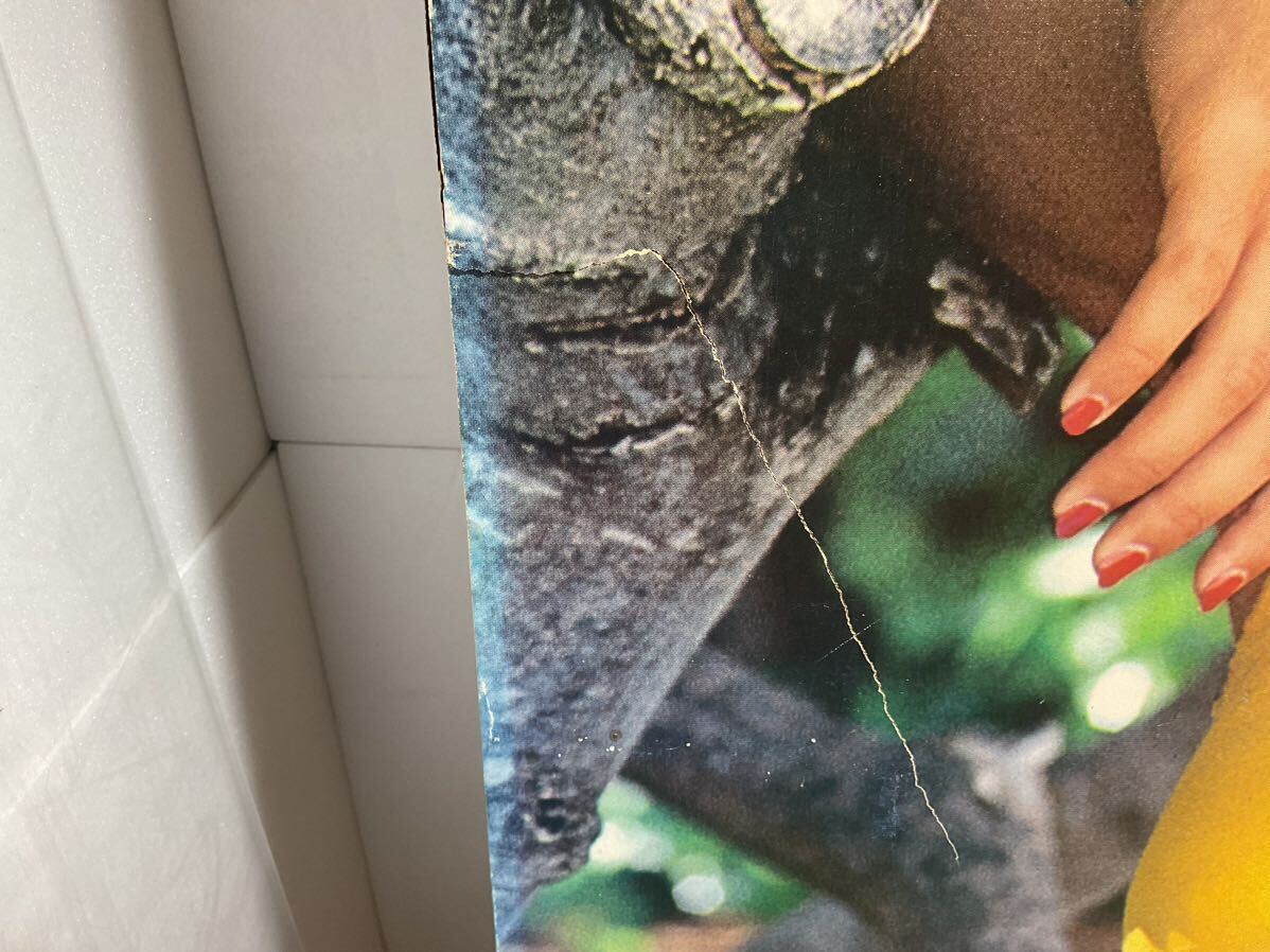 2/ подлинная вещь 90cm×60cm UGG nes Ram из дерева panel постер идол купальный костюм gravure Showa идол подписан подробности неизвестен 