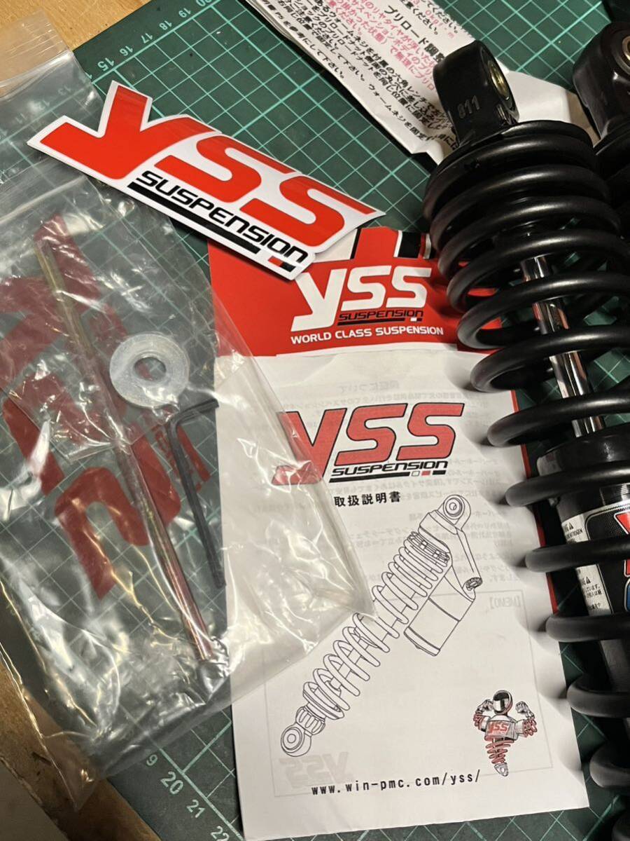 YSS 東京堂 C125(JA48/JA58)ハイブリッドリアショック 中古走行少 完品 ブラック リアサスペンション _画像7