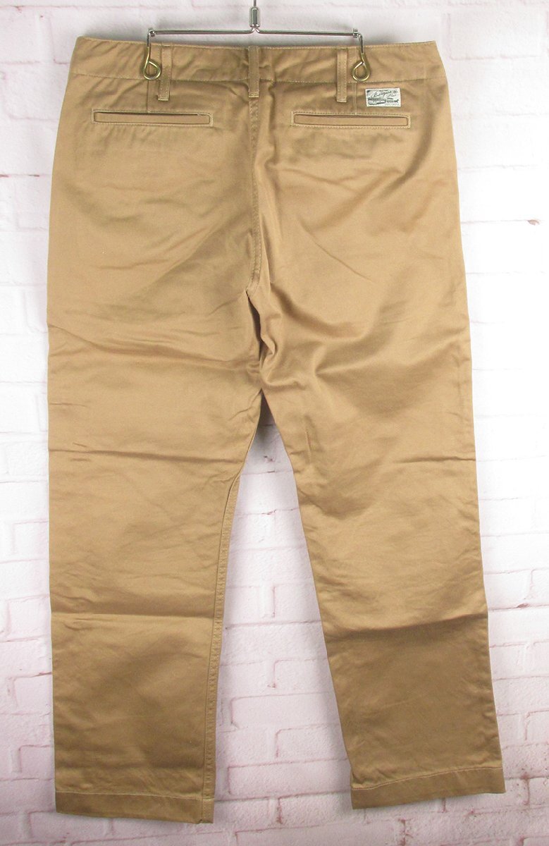 YP18476 BURGUS PLUS bar gas plus 401 chino pants W31 beautiful goods khaki series 