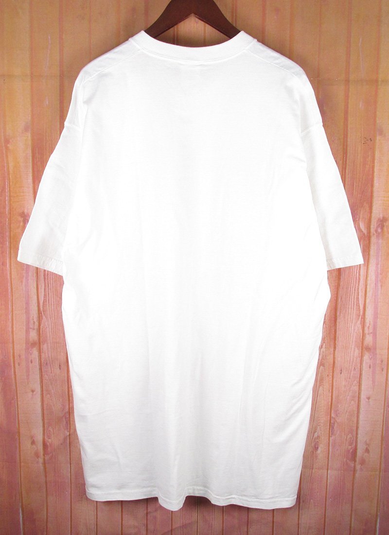 ST10342 90s Andy Warhol アンディウォーホル Tシャツ ドル 1996 AMG USA製 ホワイト XL 美品_画像2