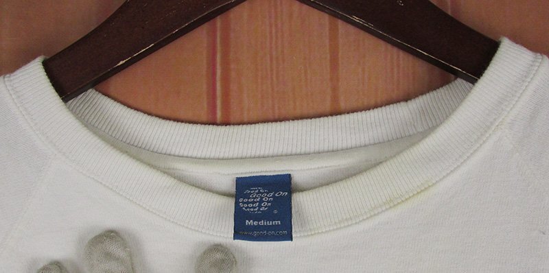 ST10406 GOOD ON グッドオン ポケット Tシャツ ホワイト MEDIUM（クリックポスト可）_画像6