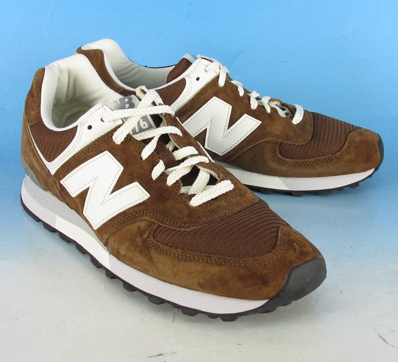 YF15856 NEW BALANCE ニューバランス OU576BRN スニーカー イングランド製 US 10D 未使用_画像1