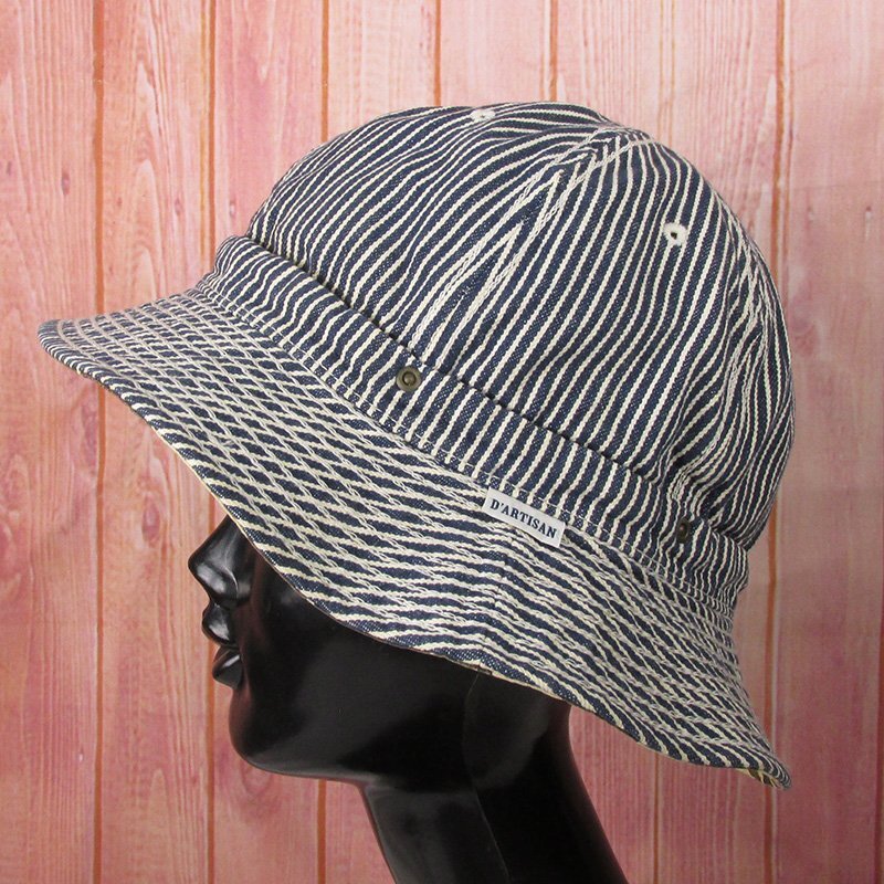 YO16932 STUDIO D\'ARTISAN Studio daruchi The n stripe bucket hat hat 