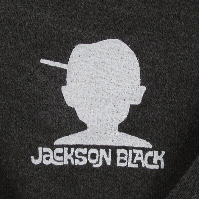 ST10398 JACKSON MATISSE ジャクソンマティス JACKSON BLACK Tシャツ USED加工 ブラック S 未使用（クリックポスト可）_画像3