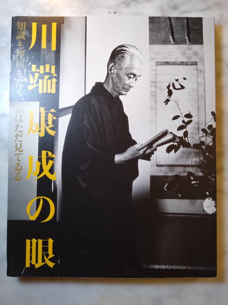 川端康成の眼 知識も理屈もなく、私はただ見てゐる 図録形式 財団法人川端康成記念会 平成24年発行 きれいです