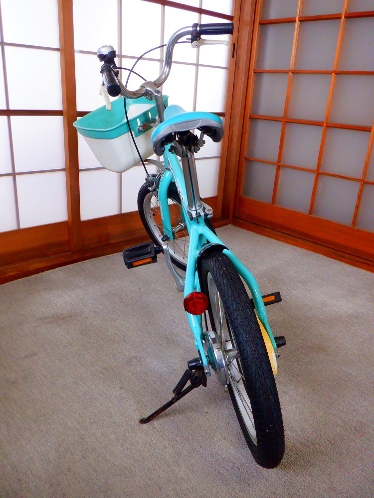 送料無料 ビアンキ Bianchi バンビーノ チェレステカラー タイヤチューブ新品 ユーズド(レトロ 発売終了品) 譲渡証明書付の画像4