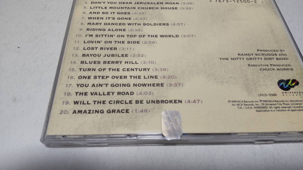 A3750  『CD』 ニッティー グリッティー ダート バンド NITTY GRITTY DIRT BAND・Will The Circle Be Unbroken Vol.2 輸入盤の画像4