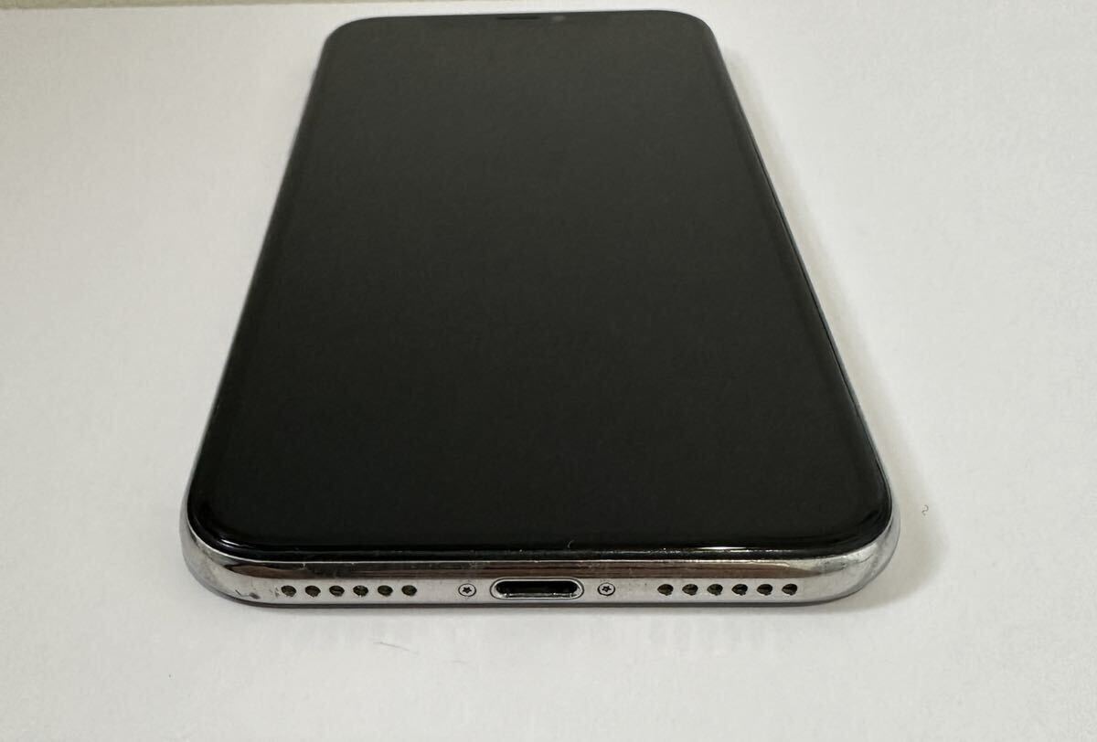 【国内SIMフリー・美品】iPhone X 64GB シルバー Apple の画像6