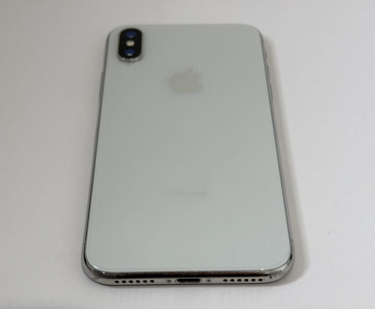 【国内SIMフリー・美品】iPhone X 64GB シルバー Apple の画像2