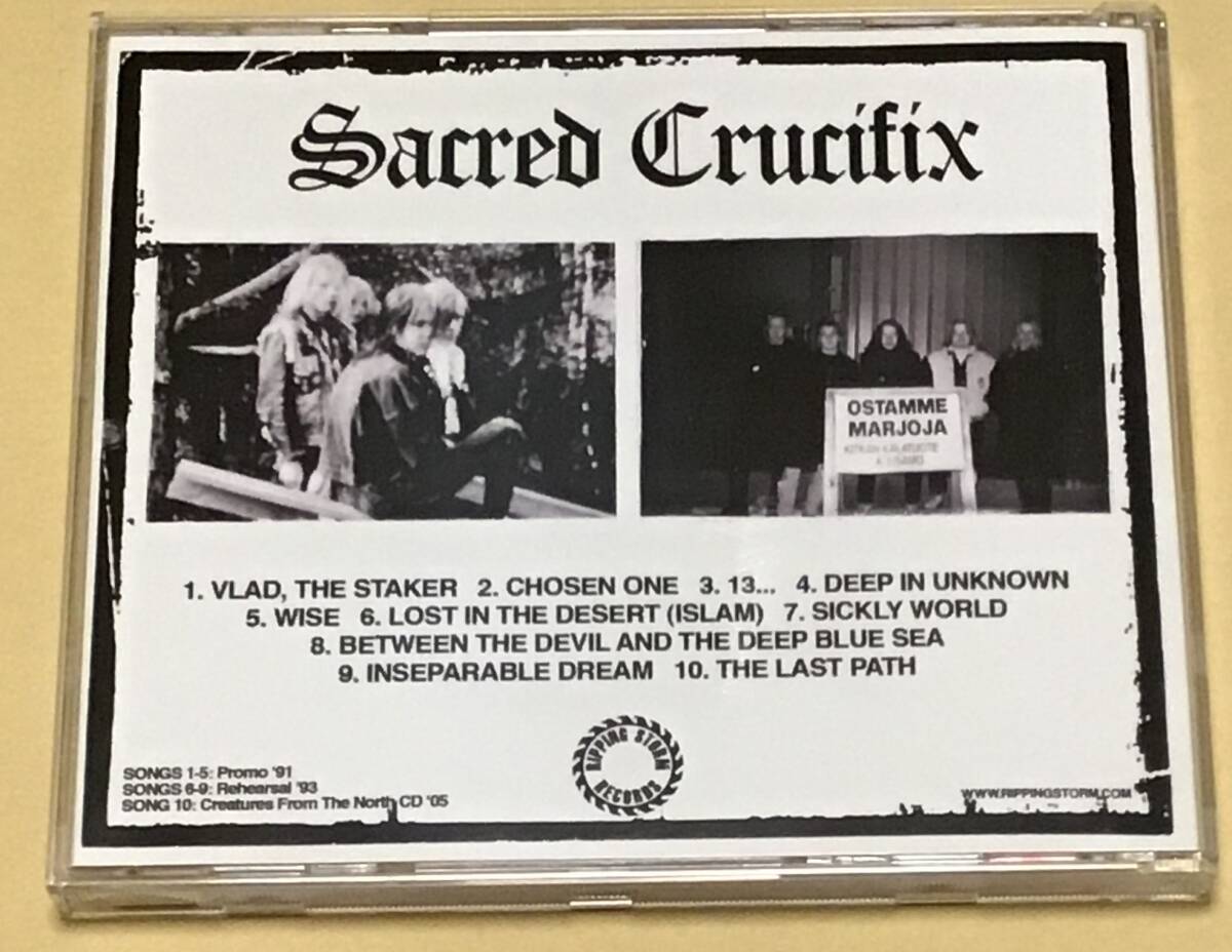 91年 93年 05年 北欧デスメタル / デス・スラッシュ・メタル Sacred Crucifix - Realms of the North Vol. 2 (1990-1993) 500枚限定の画像4