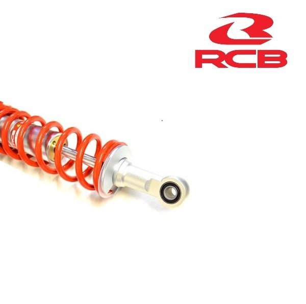 レーシングボーイ(RCB)プリロード無段階調整式リアショック/リアサスペンション335mm レッド モンキー/ゴリラ CD50 CD90CD125 ベンリ―_画像3