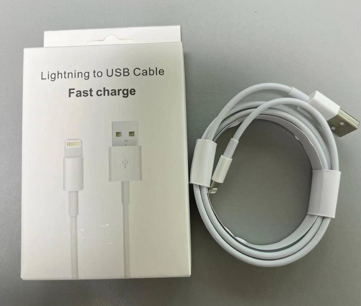 iPhone 充電ライトニング充電 lightning ケーブル 2m *2本_画像3