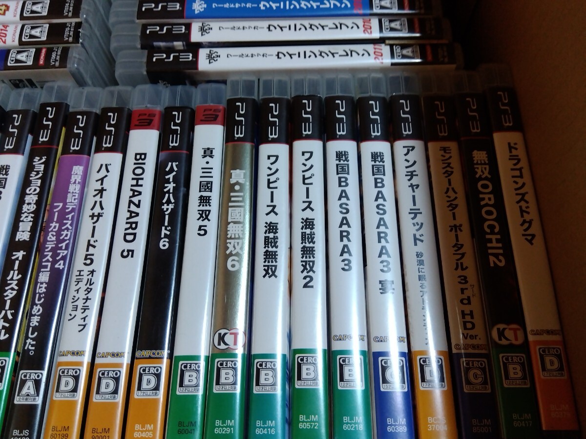 大量 PS3 50本セット ソフト まとめ　動作未確認　説明書付属　送料無料 A