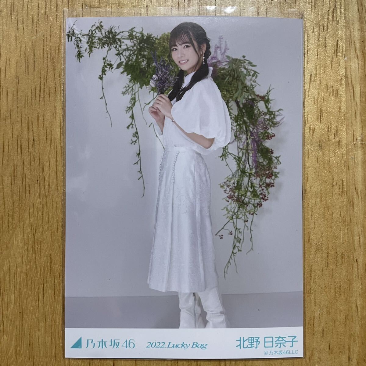 乃木坂46 北野日奈子 カレンダー衣装 生写真 ヒキ 1枚 検) web 限定 福袋 2022.Lucky Bag_画像1