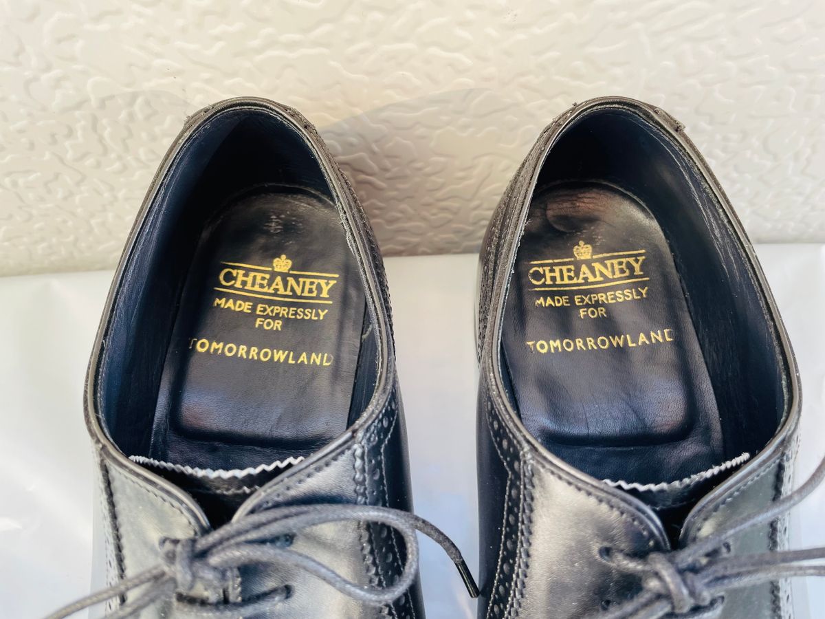 チーニー　ストレートチップ　トゥモローランド別注　CHEANEY