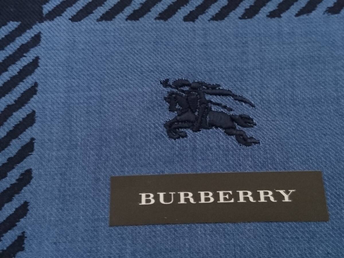 【新品】BURBERRY バーバリー ハンカチ 計4点セット/ノバチェック/ブロックチェック/ホース刺繍/綿100%/ビジネス/フォーマル/02SH033001_画像10