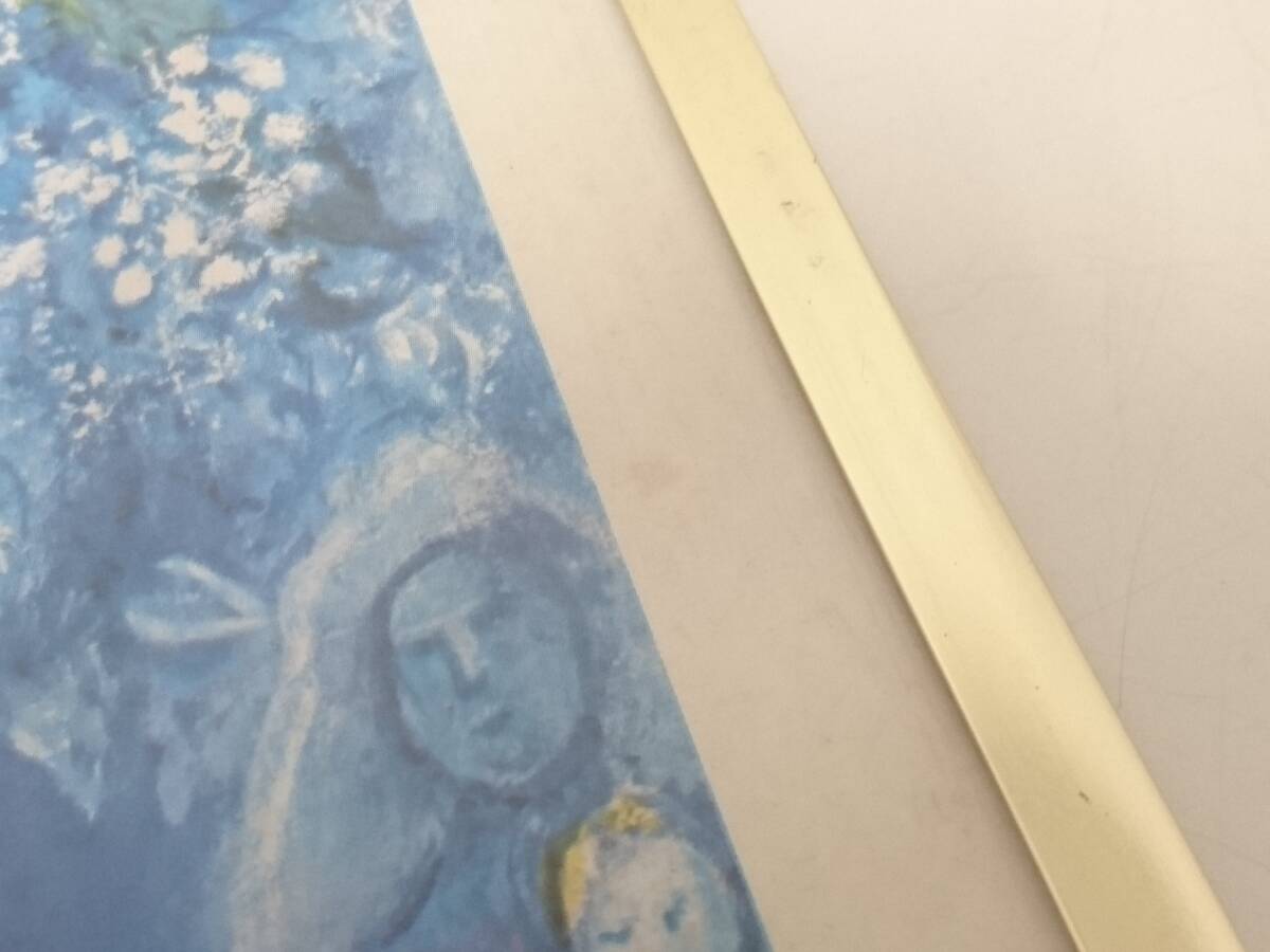 【インテリア】マルク・シャガール「赤い太陽と恋人たち」アートポスター/額約52.5×39.5×1.8cm/壁掛け/壁飾り/装飾/印刷物/01YZ041001-10の画像7