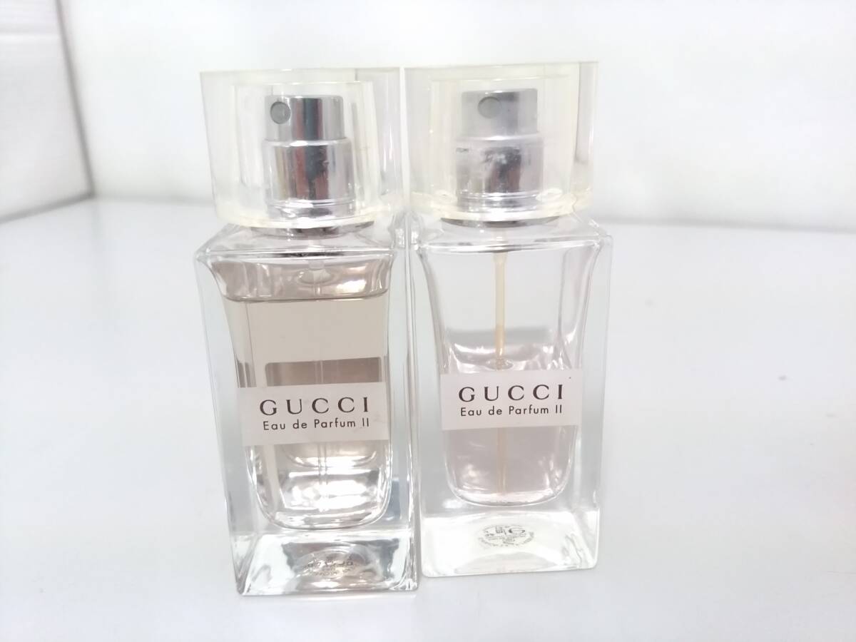 【新品含む】GUCCI グッチ Eau de Parfum II オードパルファム 2 ミニ香水含む 計10点セット/30mlボトル/5mlボトル/フレグランス/LNQ2_画像2