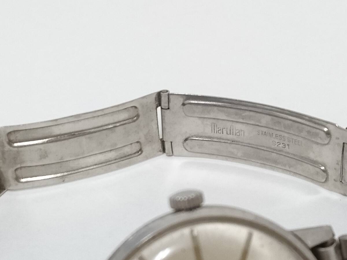 【ジャンク品】SEIKO セイコー Crown クラウン 21石 手巻き ヴィンテージ腕時計/作動中/アンティークウォッチ/02SH042201_画像9