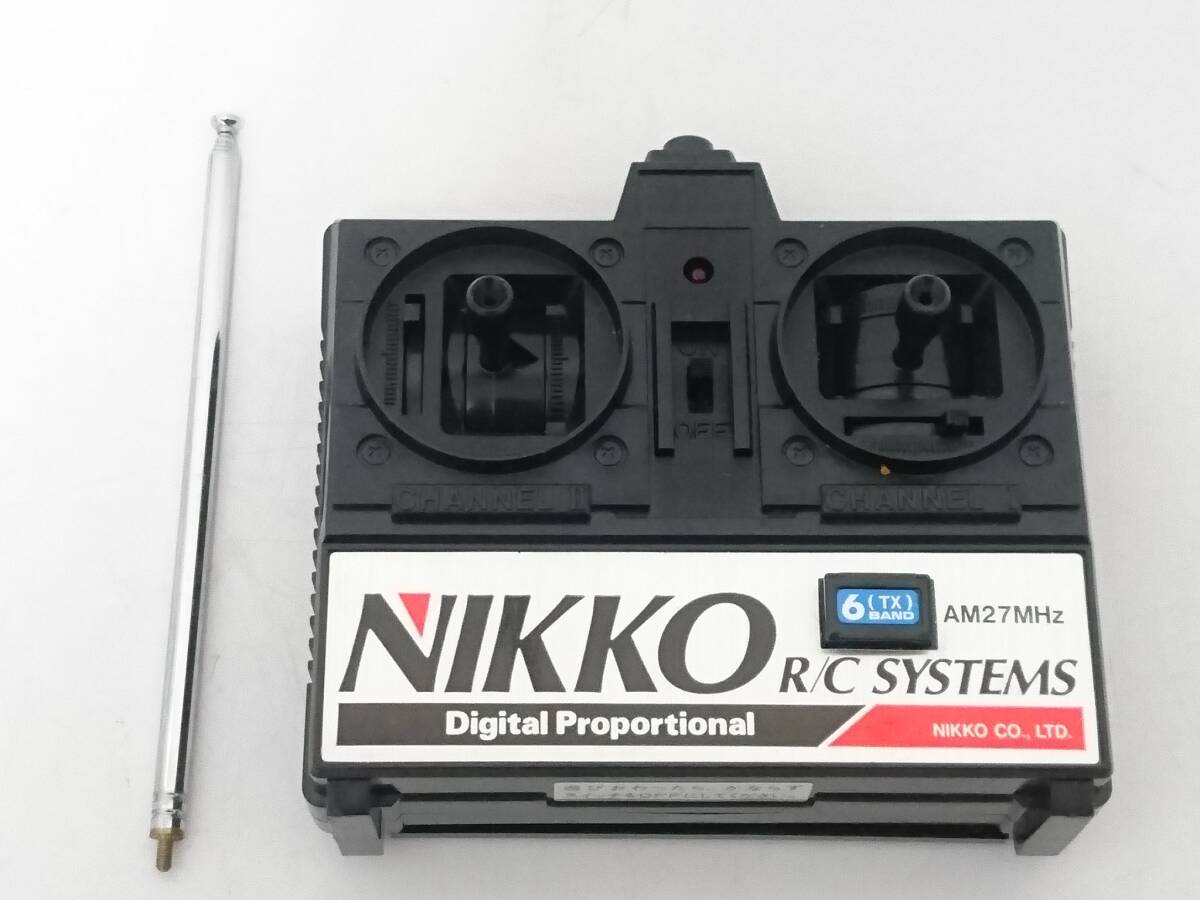 [ junk ]NIKKO Nikko 1/10 scale frame buggy AERO THUNDERBOLT aero Thunder bottle radio control /RC car /LYX13-124