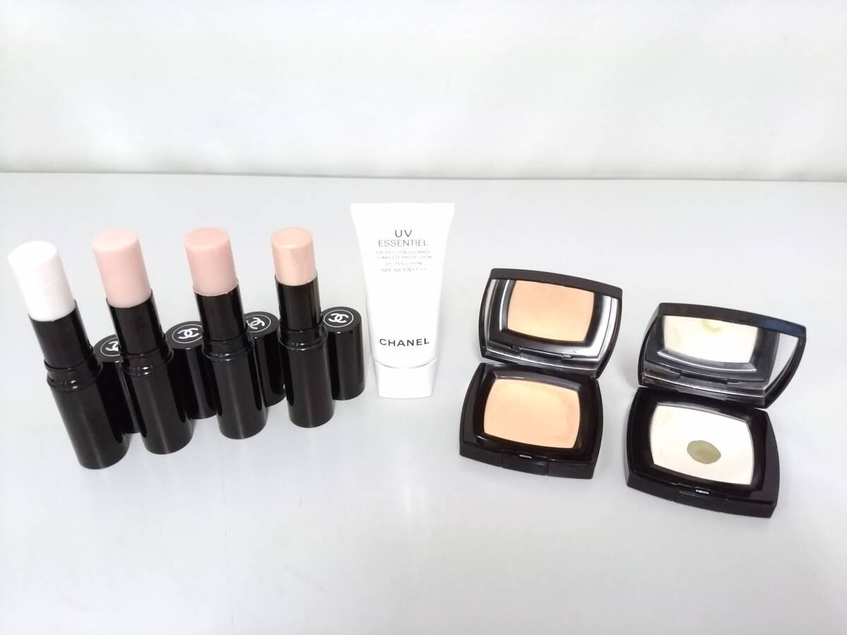 [ beautiful goods ]CHANEL Chanel Baum feed n shell face color other cosme total 7 point set / day .. cease gel cream / face powder /LIA51