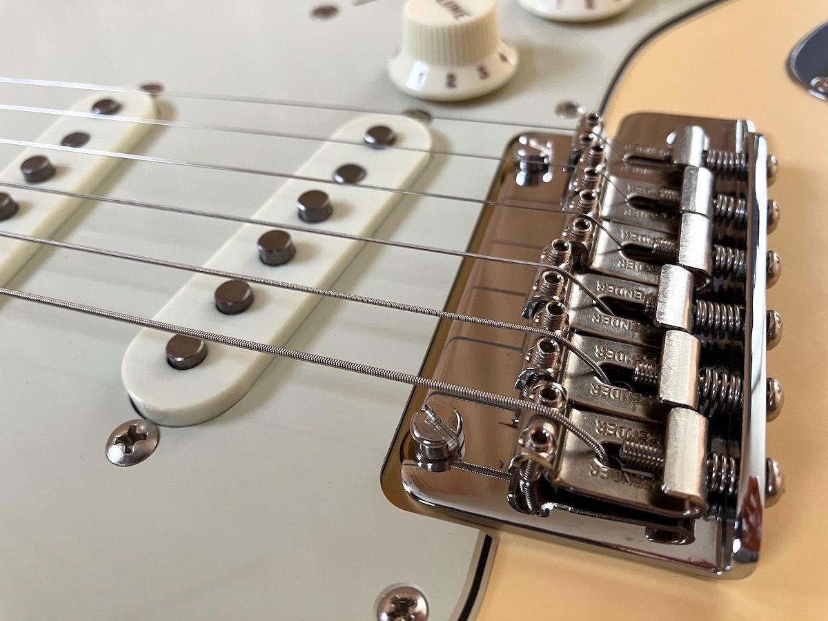 【超軽量2.74kg・美品】 Junior Collection Stratocaster ショートスケール ジュニアコレクション ストラトキャスター ニコイチ 送料無料の画像9