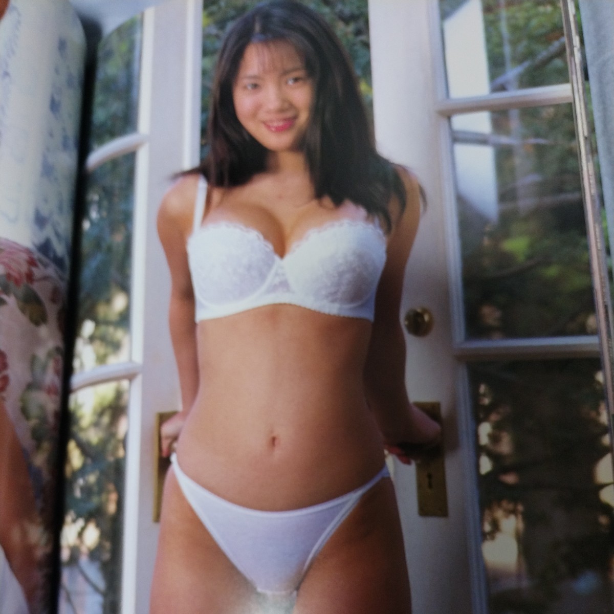[18 -years old!F cup ] Yoshino ... photoalbum [ sunflower ] sailor suit *sk water *bruma* bikini 1998 year sale p1719