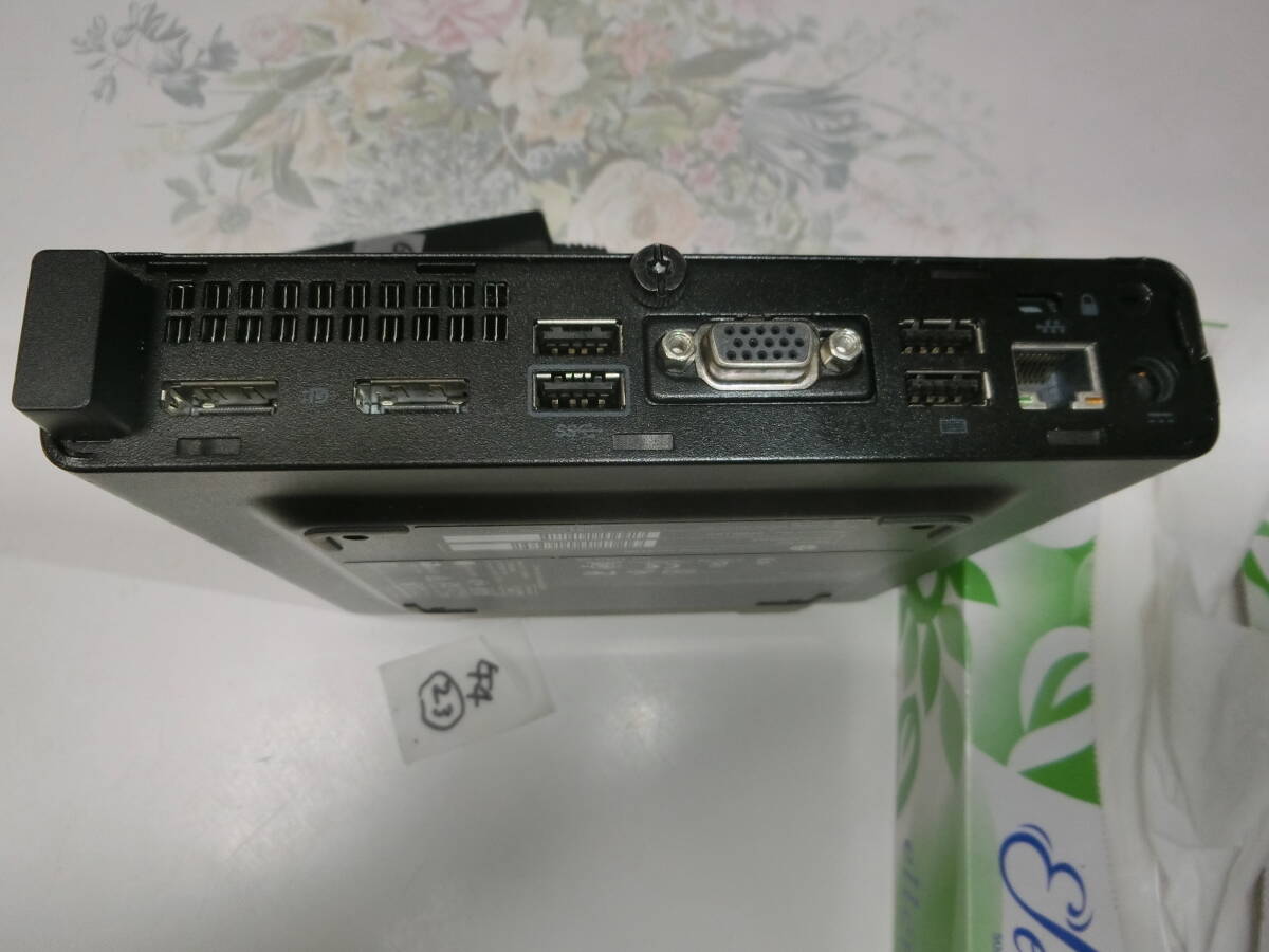 小型PC HP ProDesk 400 G4 DM 第9世代G4930T/DDR4 8GB/ 高速NVMe SSD 256GB + HDD 500GB/Win11Pro /Wi-Fi5+Bluetooth4.2 /即使用 ミニPC_画像3
