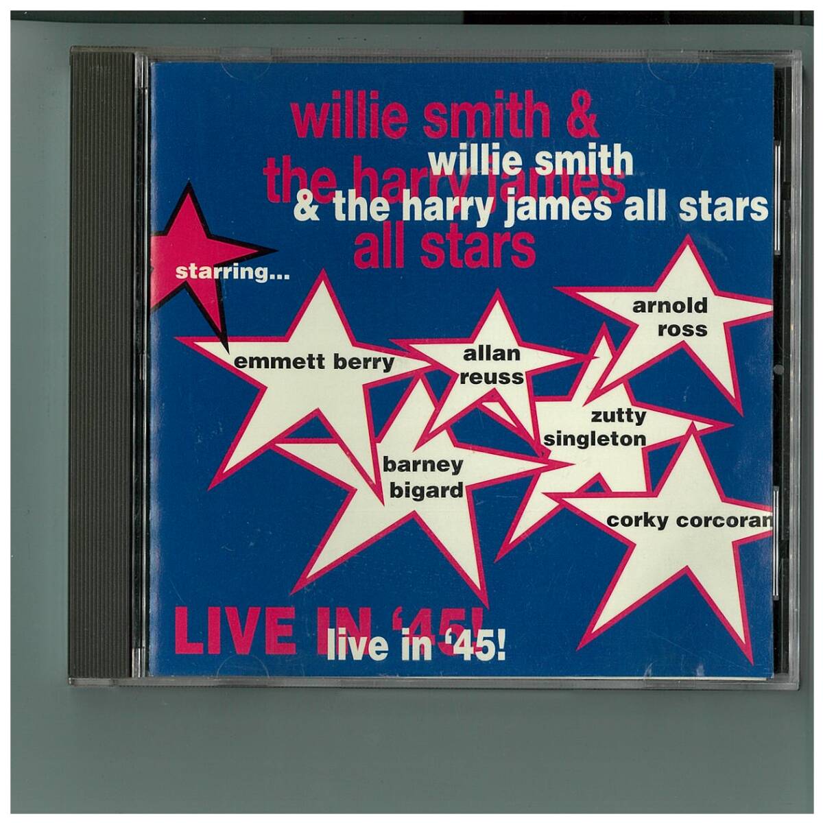 CD☆Willie Smith & The Harry James All Stars☆Live in '45☆CD-VN-1011_画像1