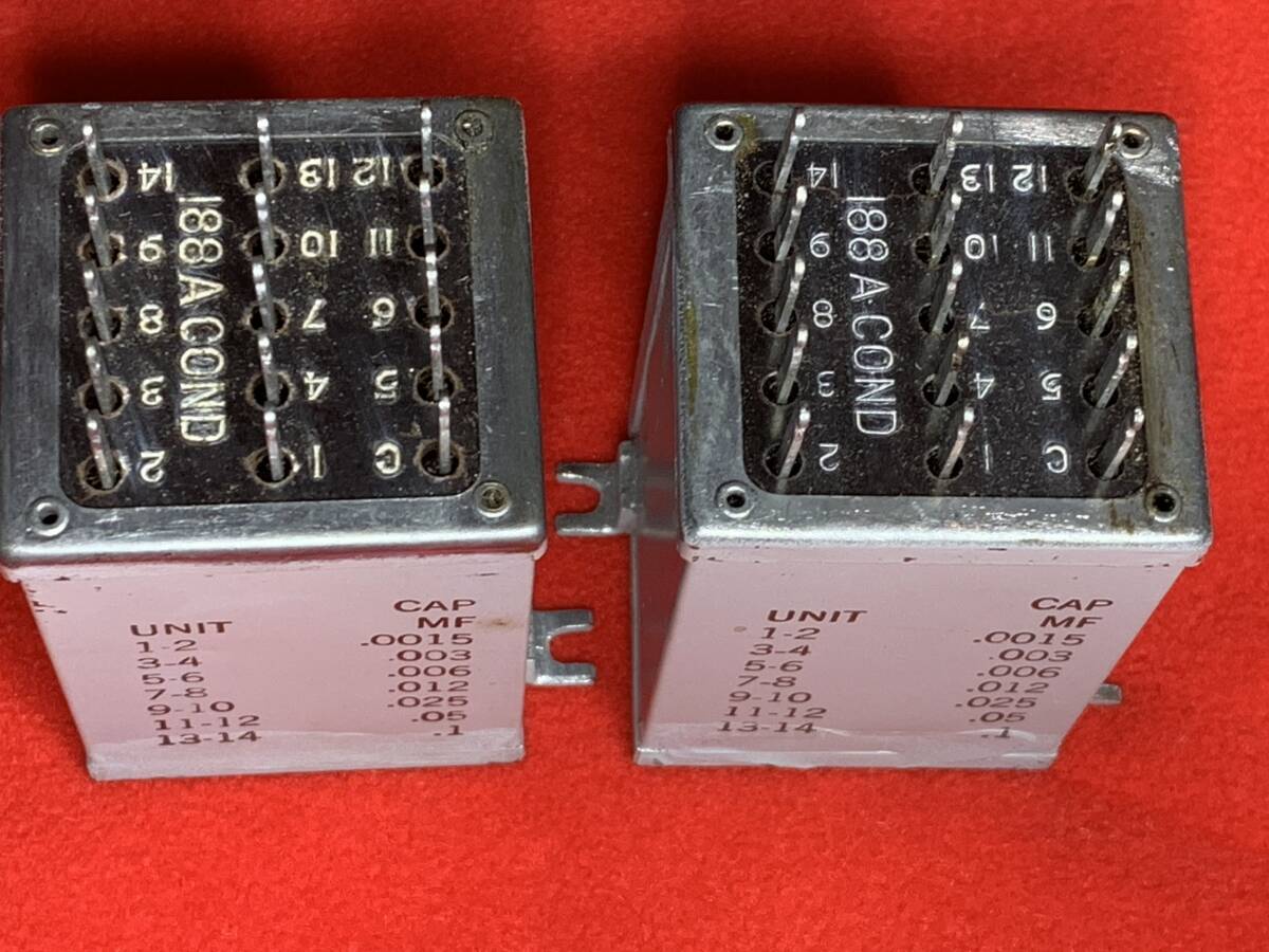 WESTERN ELECTRIC コンデンサー 188A 2個セット 0.0015μF〜0.1μFの切り替え選択の画像1