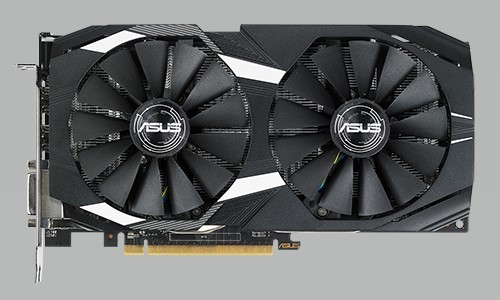 【パワーアップ】ASUS DUAL-RX580-O8G ETH/ETC マイニング 27～29mh/s ビデオカードの画像1