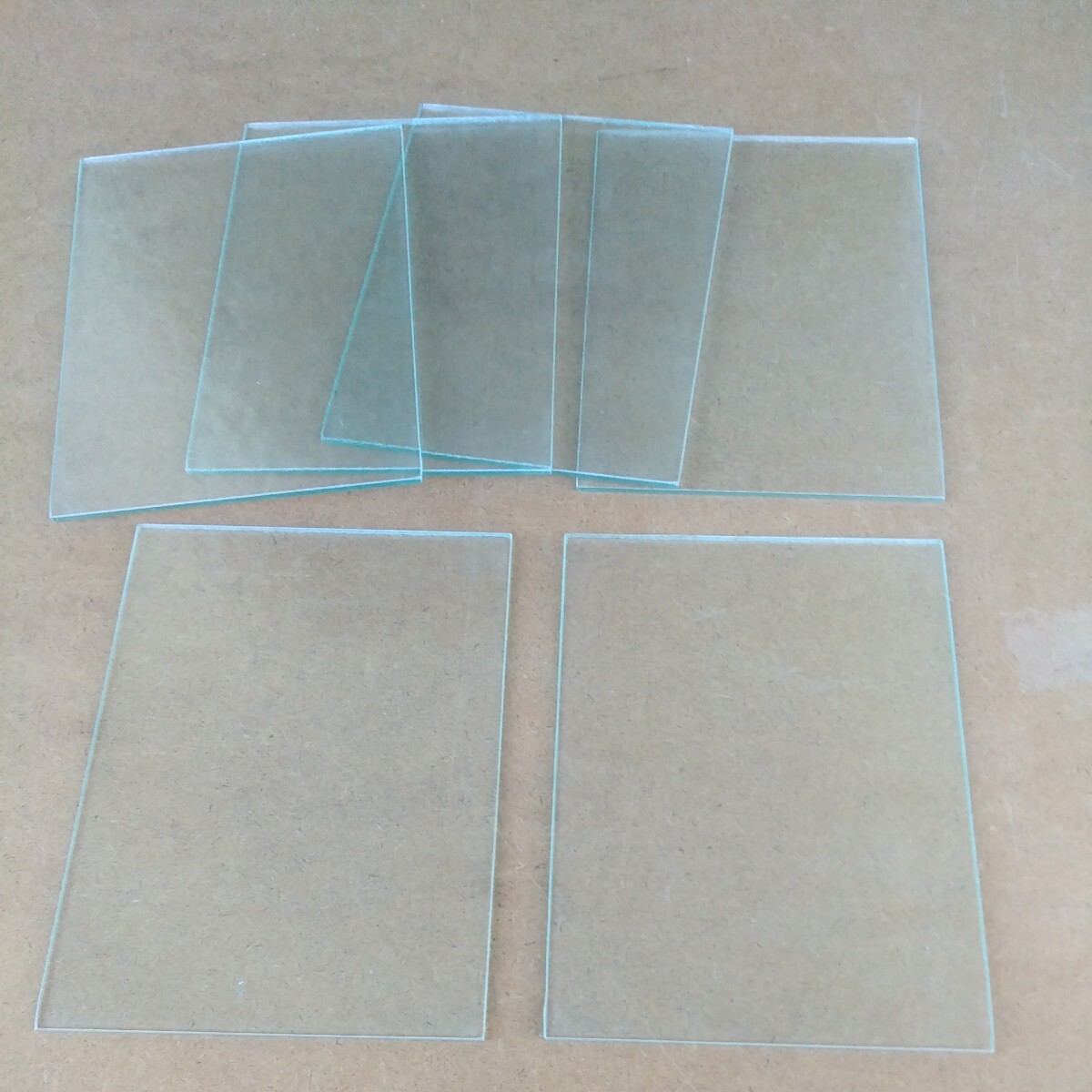ガラス板、型ガラス、カスミガラス、霞ガラス、曇りガラス、 4㎜ガラス、 DIY 、ハンドメイド_画像2