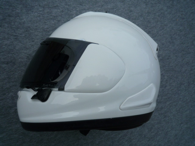 アライ Arai RX-7X  サイズXL 61～62ｃｍ ホワイト ジャンク品 傷有り フルフェースヘルメットの画像1