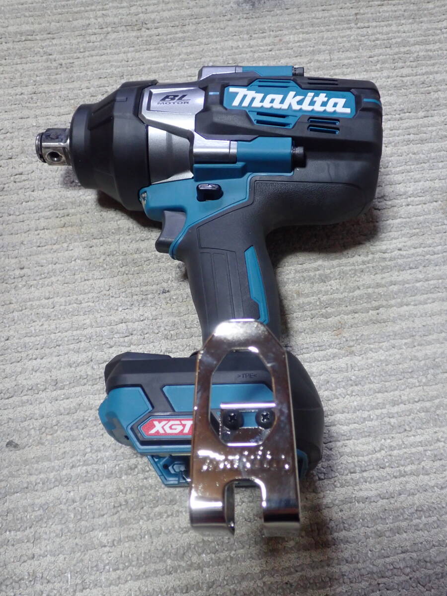 ★未使用に近いです★マキタ★makita★充電式 インパクトレンチ 40V★TW001G★取説付き★オプションのハンドルグリップ付きの画像2