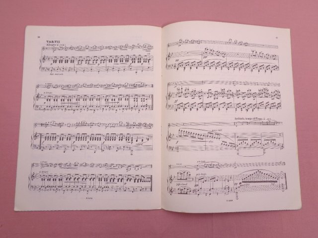 ★輸入楽譜 『 Weber,C.M.von ウェーバー（カール・マリア・フォン） Grand duo concertant op. 48, J 204, WeV P 12 』_画像2