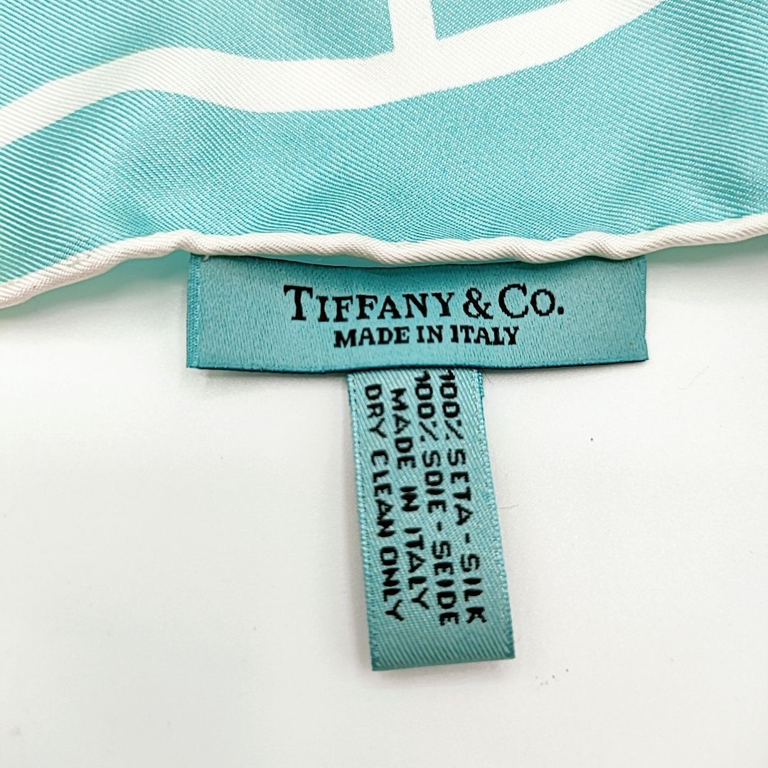 未使用品】TIFFANY&Co ティファニー ニューヨーク スカーフ 小判 未使用品】TIFFANY&Co ティファニー ニューヨーク スカーフ 小判