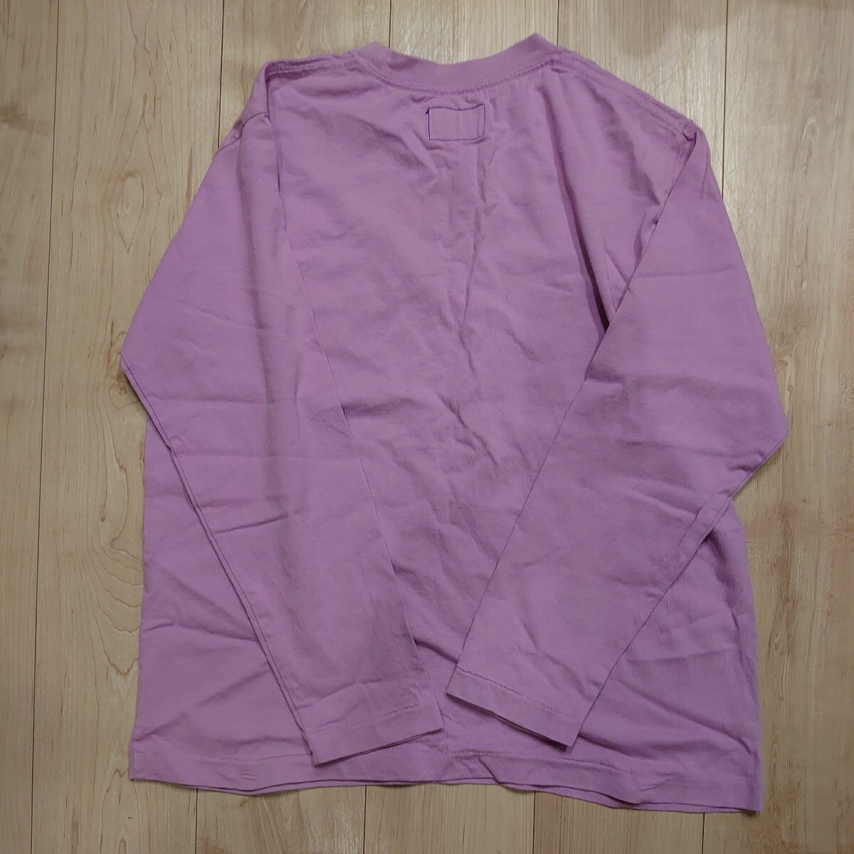 THE NORTH FACE PURPLELABELノースフェイスパープルレーベル NT3802N ポケットロングTシャツ メンズSサイズ ピンクの画像6
