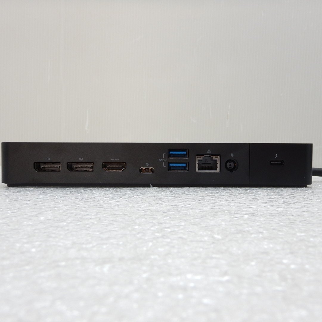 【中古美品・開封品】 Dellドッキングステーション WD19TBS Thunderbolt3ドック ノートパソコン 拡張用 ビジネス向け周辺機器_画像4