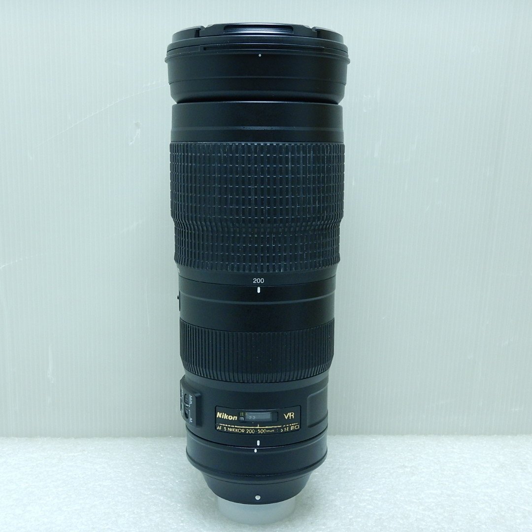 Nikon AF-S NIKKOR 200-500mm f/5.6E ED VR 超望遠 ズームレンズ フルサイズ ニコン【ジャンク】028_画像2