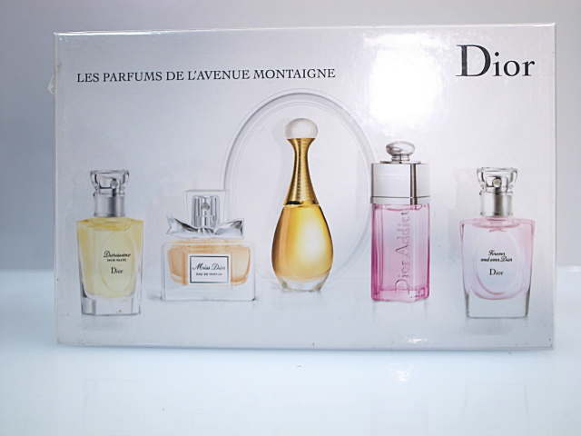 Dior クリスチャンディオール 香水セット LES PARFUMS DE L'AVENUE MONTAIGNE MissDior 他 未開封品の画像2
