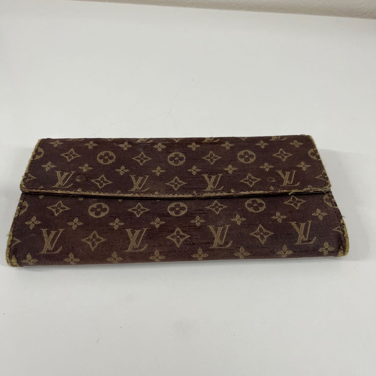 A4006【中古品】/LOUIS VUITTON モノグラム 長財布 財布 ポルトフォイユ サラ ファッション _画像1