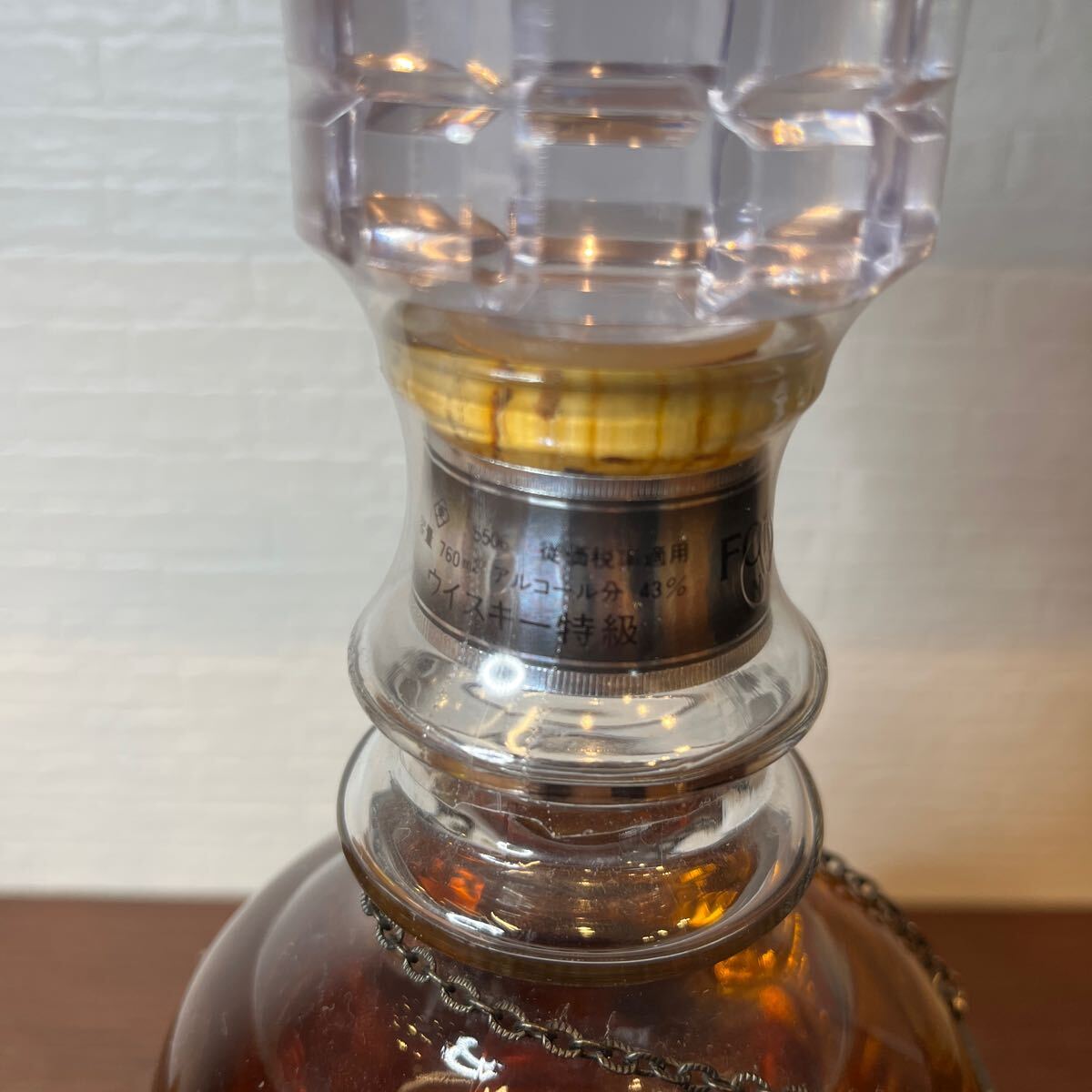 A487/【個人保管品】サントリー NIKKA FORTUNE 80 ニッカ ウイスキー フォーチュン ウイスキー特級 WHISKY フォーチューン 内容量 760ml の画像5