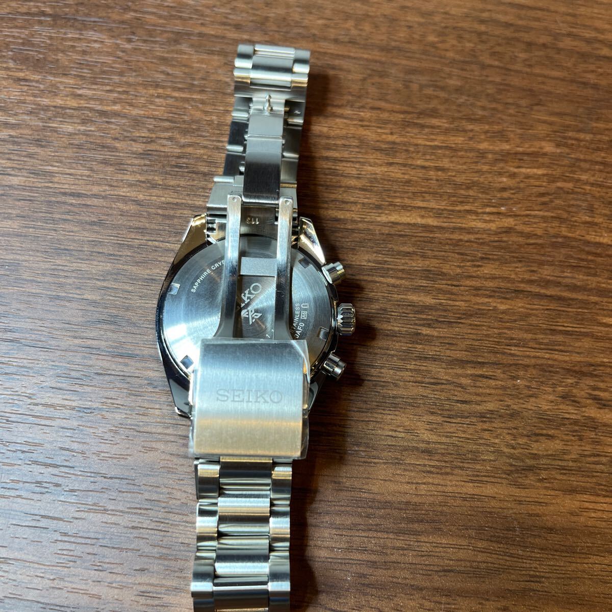 A4178/【中古品】SEIKO プロスペックス クロノグラフ 腕時計 ソーラー セイコー ファッション 時計 稼働品 動作確認済み 白文字盤の画像2